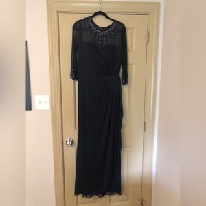 Alex Evenings, Size 12, Navy Blue, Worn once. Dillards and Nordstrom for $249.